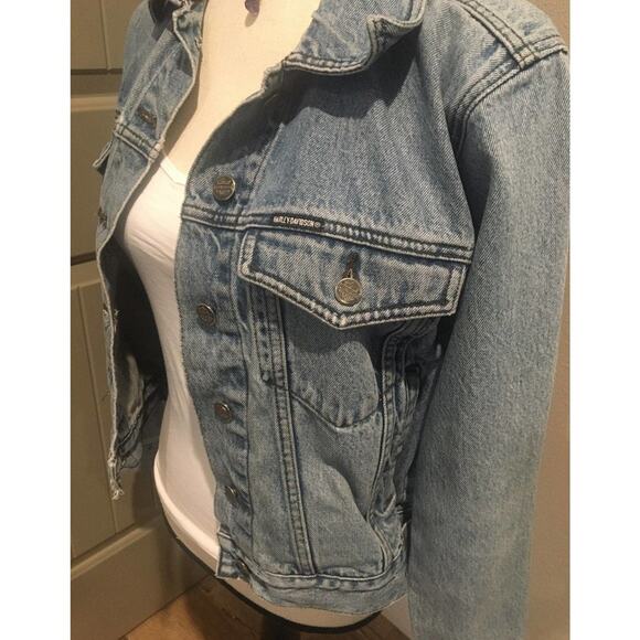 HARLEY-DAVIDSON Denim Jacket, sz S - Picture 1 of 12